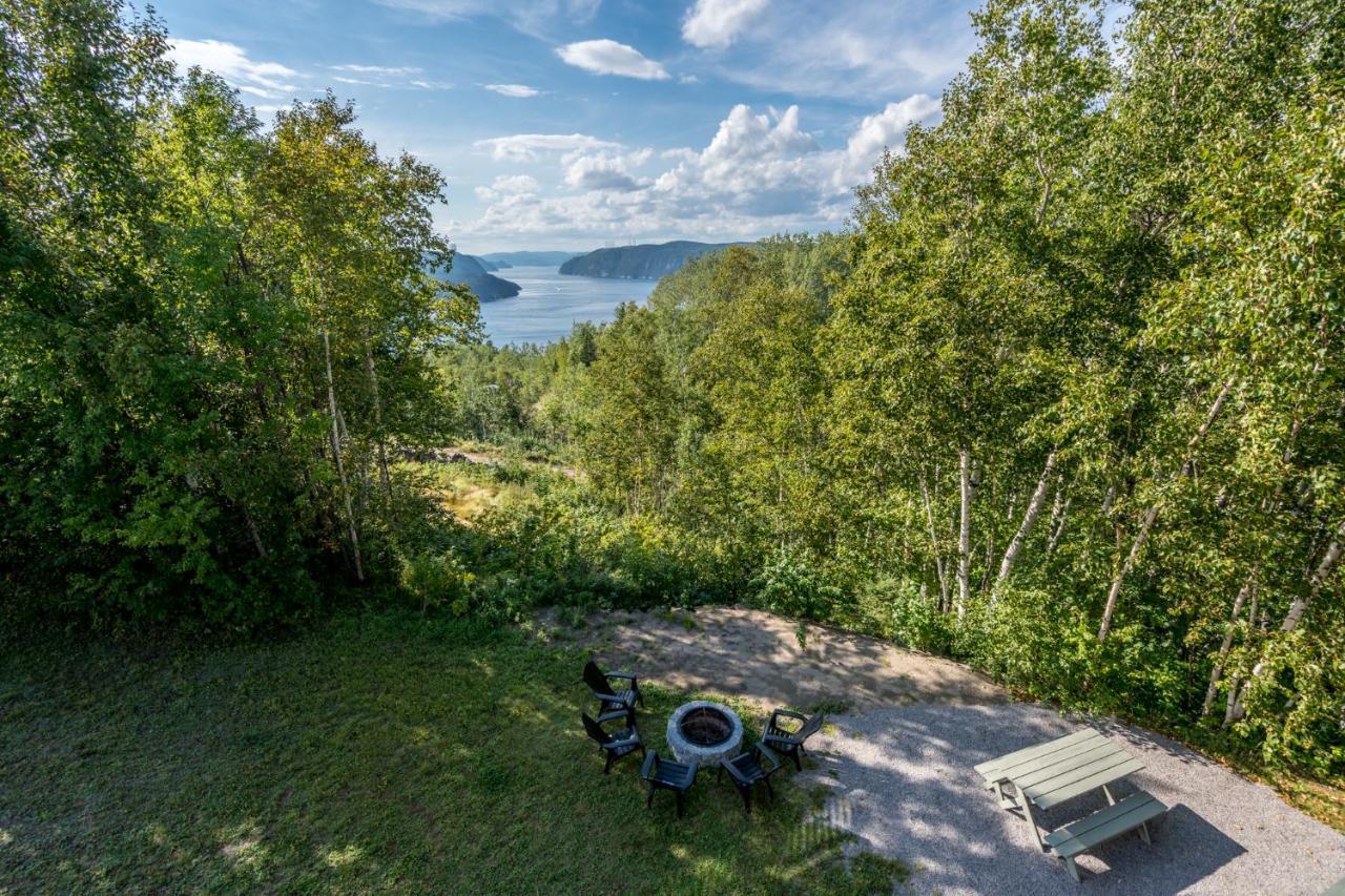 Montfjord - Chalets, Spa Et Vue - Chantafjord #2 Sacre-Coeur Eksteriør bilde