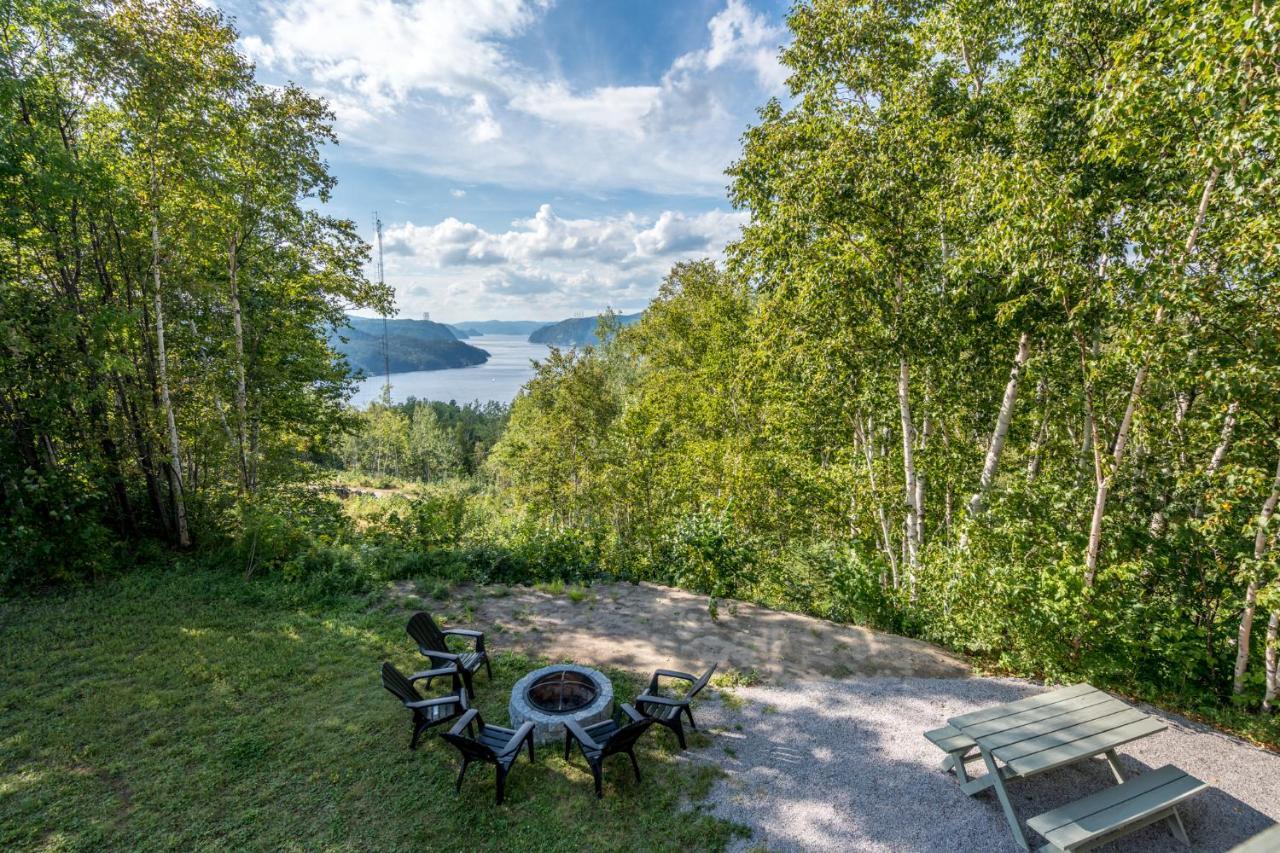 Montfjord - Chalets, Spa Et Vue - Chantafjord #2 Sacre-Coeur Eksteriør bilde