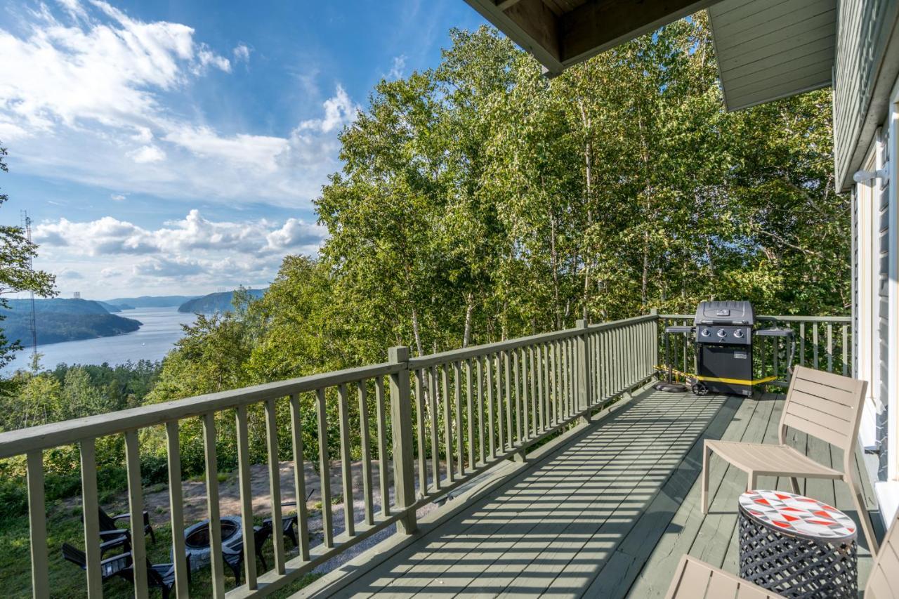 Montfjord - Chalets, Spa Et Vue - Chantafjord #2 Sacre-Coeur Eksteriør bilde